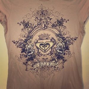 😇 Roxy Blush Adorable Cherub Graphic Tee 😇